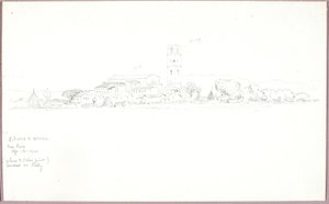 San Piero a Grado, Pisa közelében alkotó: George Elbert Burr