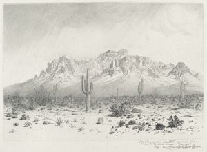 Superstition Mountain, Apache Trail, Arizona (1. sz.)