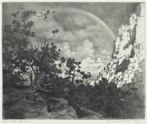 A sivatag széle, Arizona alkotó: George Elbert Burr