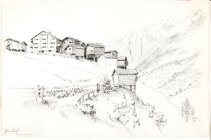 Zermatt alkotó: George Elbert Burr