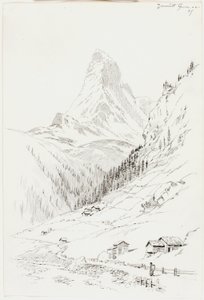 Zermatt alkotó: George Elbert Burr