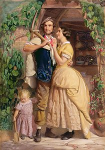 The Sinews of Old England, 1857 (wc és testszín gumiarábikummal a papíron)