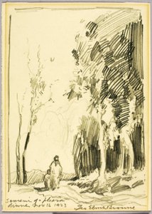 Egy kellemes vacsora emlékére alkotó: George Elmer Browne