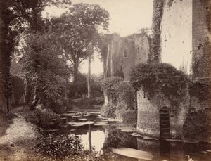 Raglan Castle,1860-as évek (fotó) alkotó: George Esq. Shadbolt