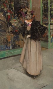 A Milliner ablaka alkotó: George F. Henry