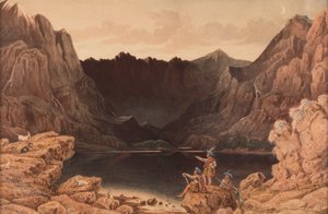 Loch Coruisk, Skye-sziget alkotó: George Fennel Robson