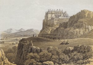 Stirling-kastély (chromolitho) alkotó: George Fennel Robson