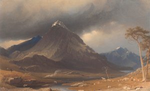Tryfan, Carnarvonshire alkotó: George Fennell Robson