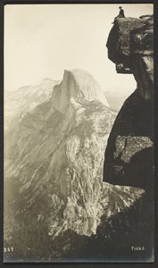 Glacier Point (3200 láb) és Half Dome (5000 láb)
