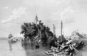 "Janghera, avagy a hamisítványok szikla, a Gangesznél", 1838.