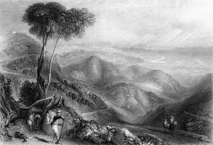„Dhoon völgye, a Landour-gerincről”, 1838.