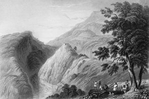 „Kilátás Kursalee közelében”, 1838.