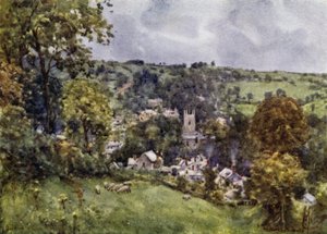 Bodmin (színes litho) alkotó: George Franck Nicholls