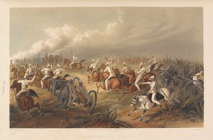 ?Lótüzérség akcióban?, 1857 körül