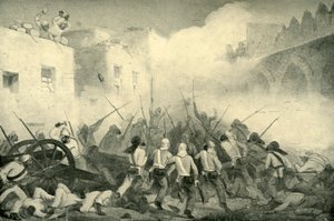 Nicholson vezeti a támadást a Delhi utcákon, 1857, 1901.