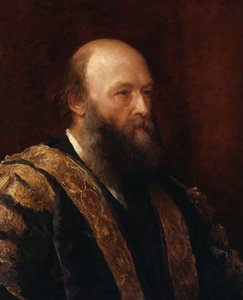 Robert Gascoyne-Cecil, Salisbury 3. márkija portréja (1830-1903) alkotó: George Frederic Watts