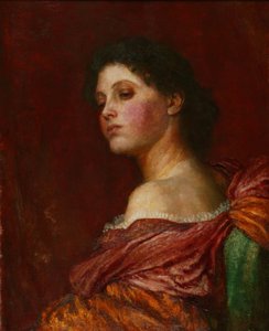 The Coquette, c.1880 (oil on canvas)