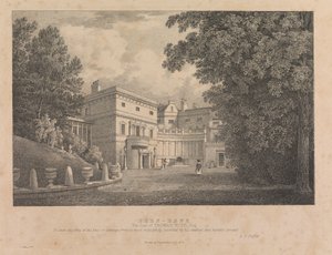 Deep-Dene. Thomas Hope székhelye, Esq. alkotó: George Frederick Prosser