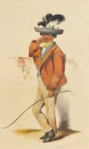 Christian Matthei, egy griqua félkaszt. alkotó: George French Angas