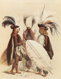 A zulu hadsereg alkotó: George French Angas