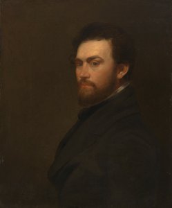 George Fuller önarckép, 1860 előtt.