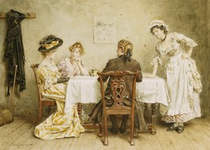 Utazók, alkotó: George Goodwin Kilburne