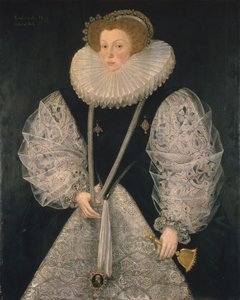 Mary Cornwallis, 1580-85 körül (olaj, panel)