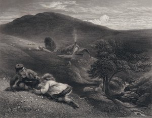 Az Auld Lang Syne illusztrációja, Robert Burns