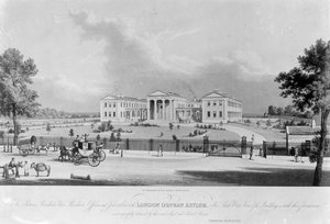 A londoni árva menhely, 1830 körül
