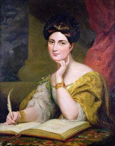 A honvéd arcképe. Mrs. Caroline Norton alkotó: George Hayter