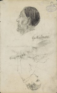 Két alaktanulmány alkotó: George Hendrik Breitner (signed by artist)