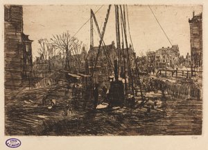 Építési telek, Amszterdam alkotó: George Hendrik Breitner