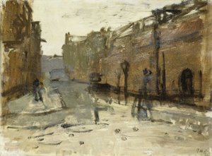 Az állás Rotterdamban alkotó: George Hendrik Breitner