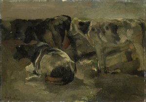 Négy tehén alkotó: George Hendrik Breitner