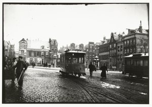 Kilátás a Leidsepleinre Amszterdamban alkotó: George Hendrik Breitner