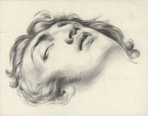 Egy haldokló ember feje alkotó: George Hendrik Breitner