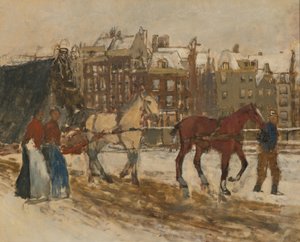 Rokin alkotó: George Hendrik Breitner