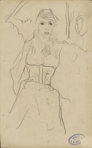 Álló nő alkotó: George Hendrik Breitner