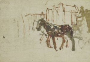 A Rokin A Rokin, Amszterdam alkotó: George Hendrik Breitner
