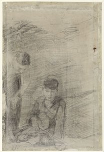Két fiú játszik alkotó: George Hendrik Breitner
