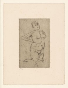 női akt alkotó: George Hendrik Breitner
