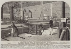 Pamutgyártás a Nemzetközi Kiállításon, Platt önműködő öszvér, vagy Cottonspinning-Machine alkotó: George Henry Andrews