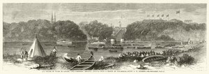 A walesi herceg Kanadában, a Lumberers Regatta, Ottawa