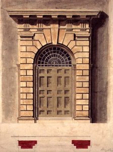 Tervezés Palladian Door Surroundhoz alkotó: George Henry Bailey