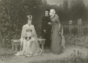 Izabella királynő és hölgyei alkotó: George Henry Boughton