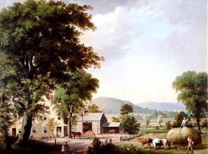 Szénakészítés a Jones Fogadóban, 1854