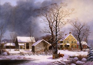 Tél a vidéken, 1862