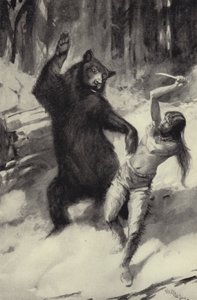 A sebhelyesek küzdenek a medvével alkotó: George Henry Evison