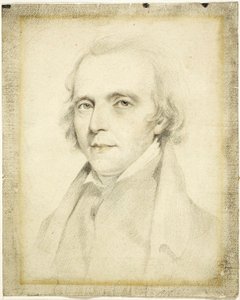 John Flaxman portréja, R.A. alkotó: George Henry Harlow