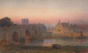 „Wareham Bridge”, 1863, 1906. alkotó: George Henry Hine